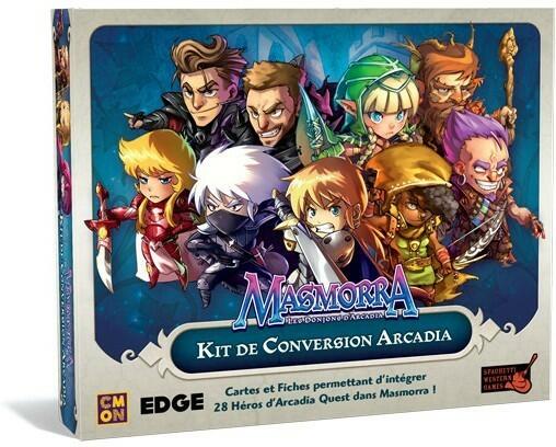 Masmorra: Les Donjons d'Arcadia - Kit de Conversion Arcadia Cover 3d
