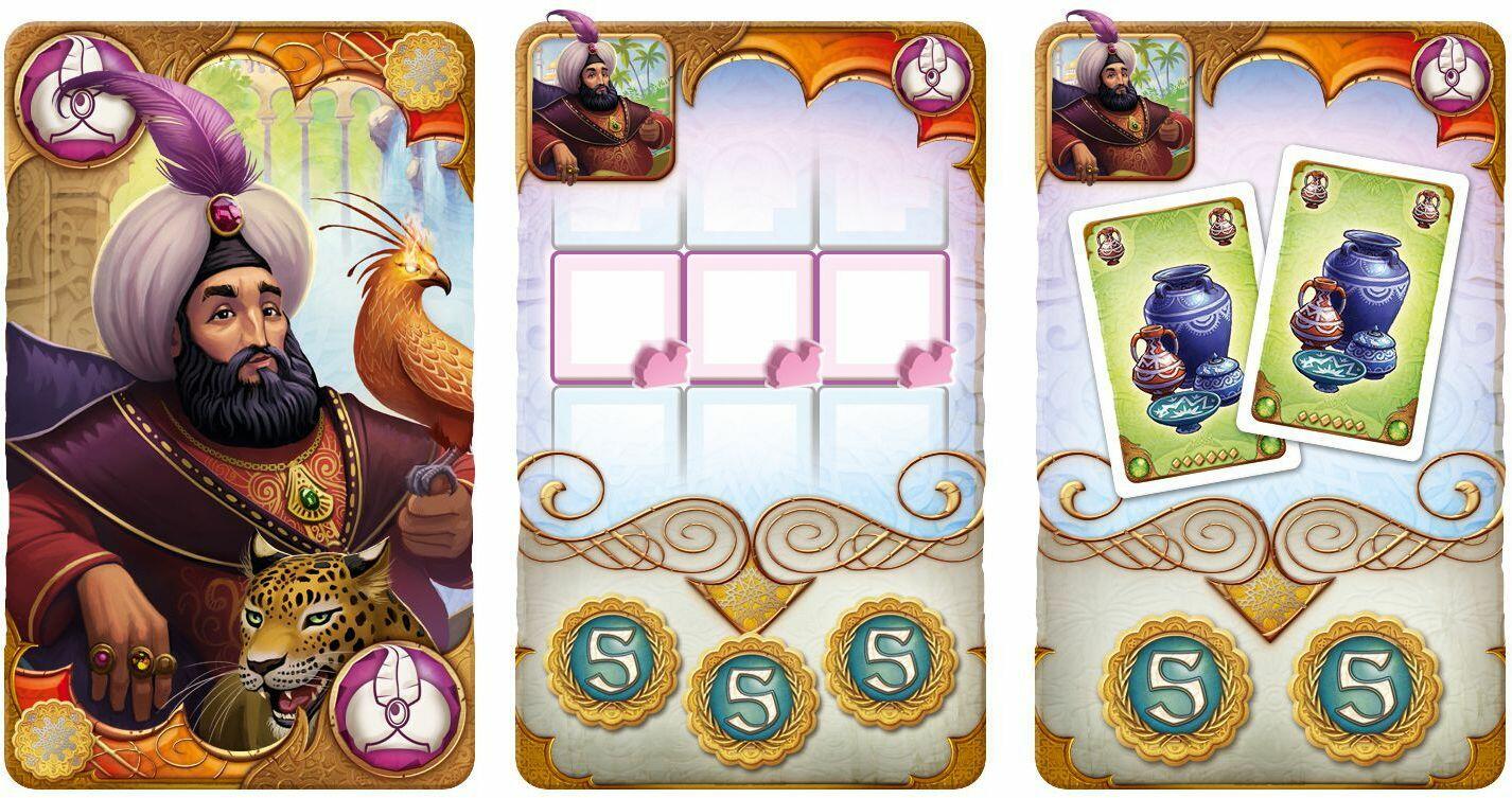 Five Tribes: Les Caprices du Sultan Cartes