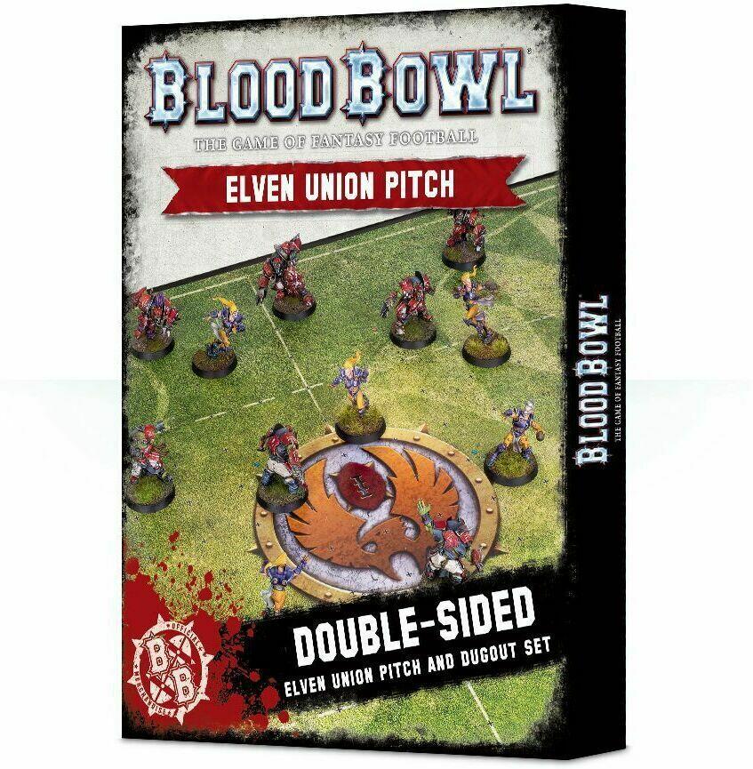 Blood Bowl: The Game of Fantasy Football - Elven Union Pitch Cover 3d