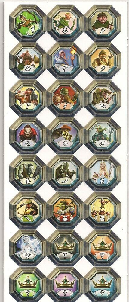 Small World: Leaders of Small World Jetons