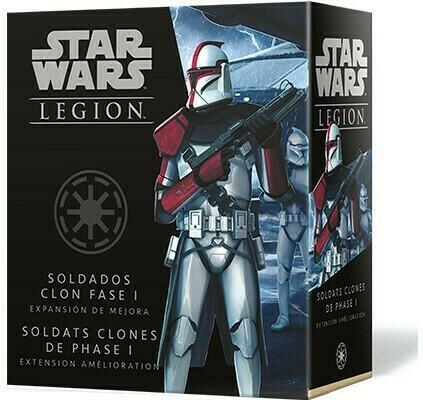 Star Wars: Légion - Soldats Clones de Phase I Amélioration Cover 3d