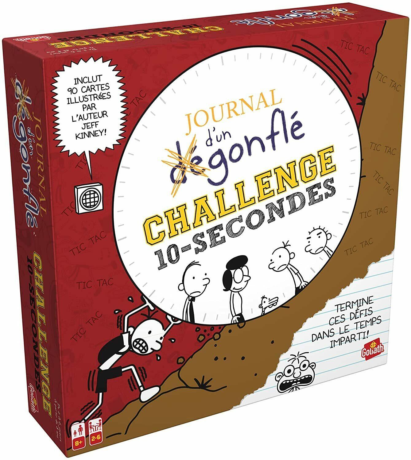 Journal d'Un Dégonflé: Challenge - 10 Secondes Cover 3d