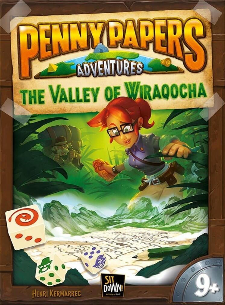 Penny Papers Adventures: The Valley of Wiraqocha Cover