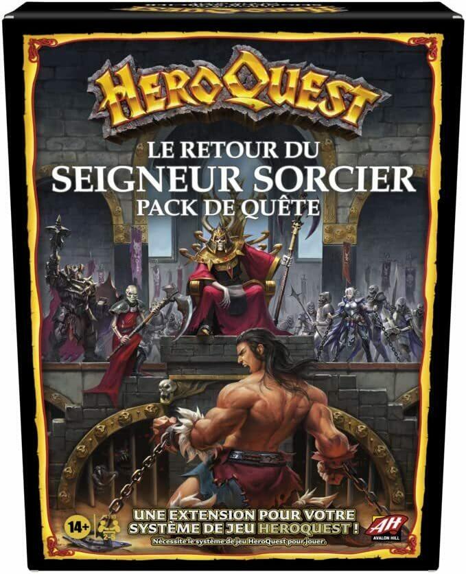 HeroQuest: Le Retour du Seigneur Sorcier Cover 3d