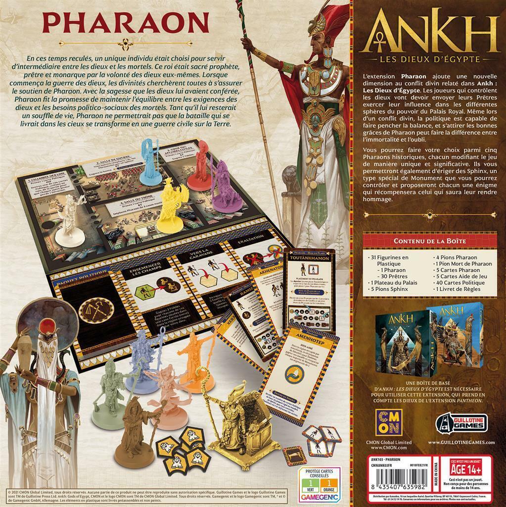 Ankh: Les Dieux d'Egypte - Pharaon Back