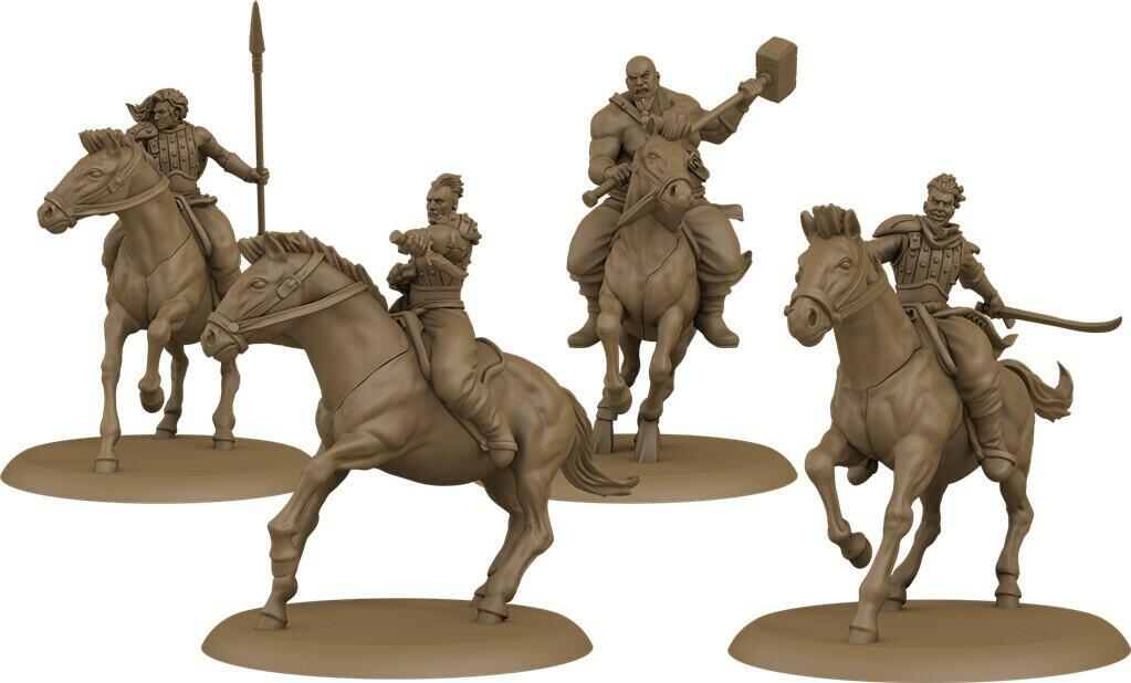 Le Trône de Fer: Le Jeu de Figurines - Chevaucheurs de Zébrules Figurines