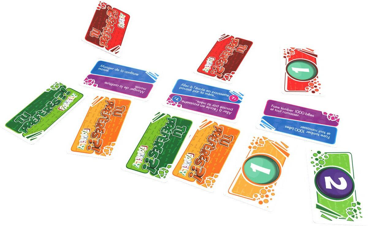 Tu Préfères ?! Family Cartes