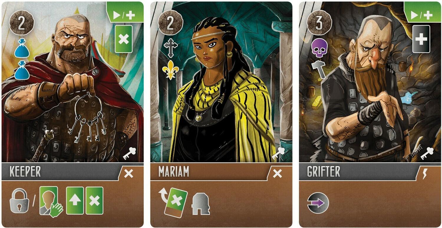 Vicomtes du Royaume de l'Ouest: Gardien des Clés Cartes