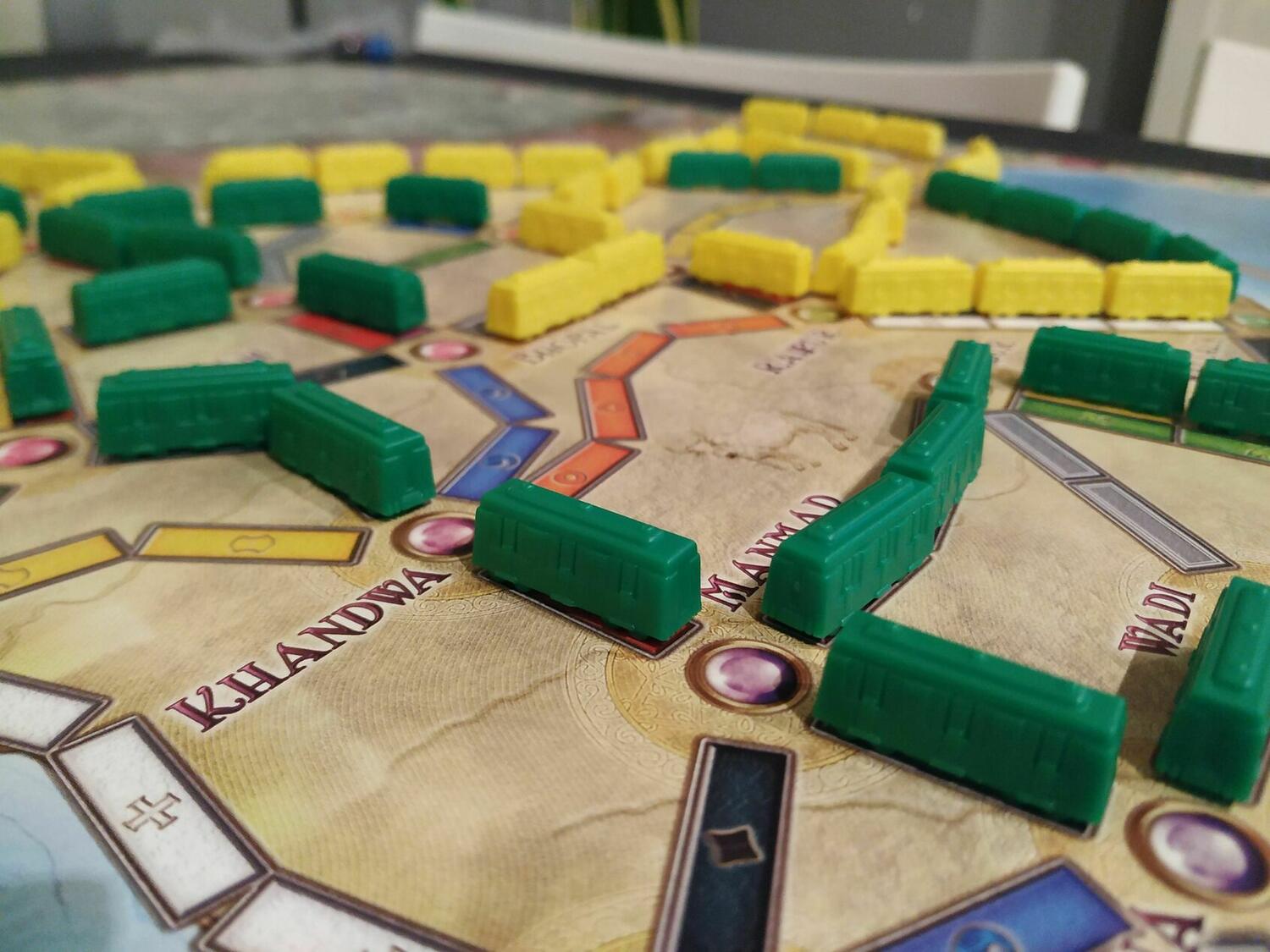 Les Aventuriers du Rail: Map Collection 2 - India & Switzerland Zoom