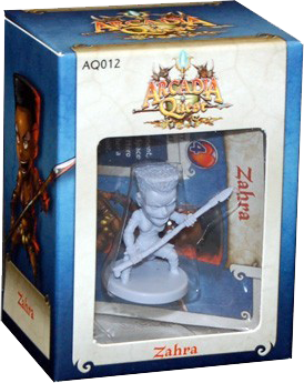 Arcadia Quest: Zahra Cover 3d Transparent