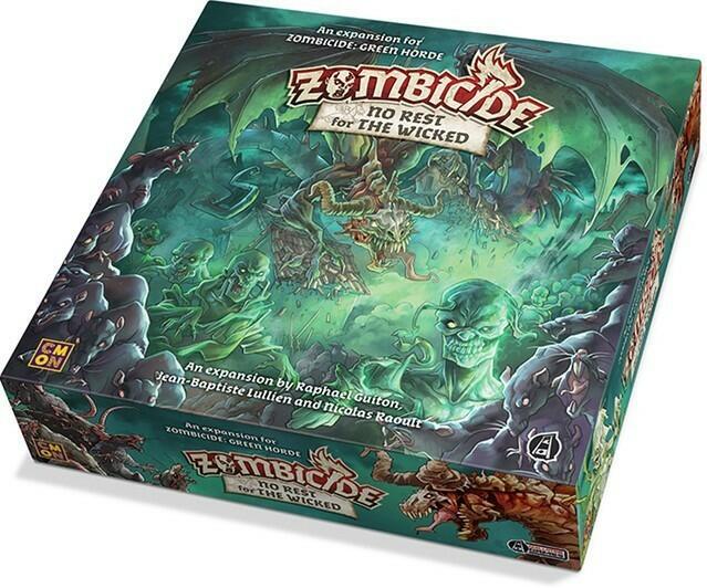 Zombicide: No Rest For The Wicked English Cover 3d