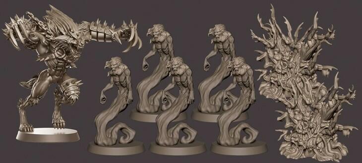 Requiem: Chevalier Vampire - Lémures Figurines