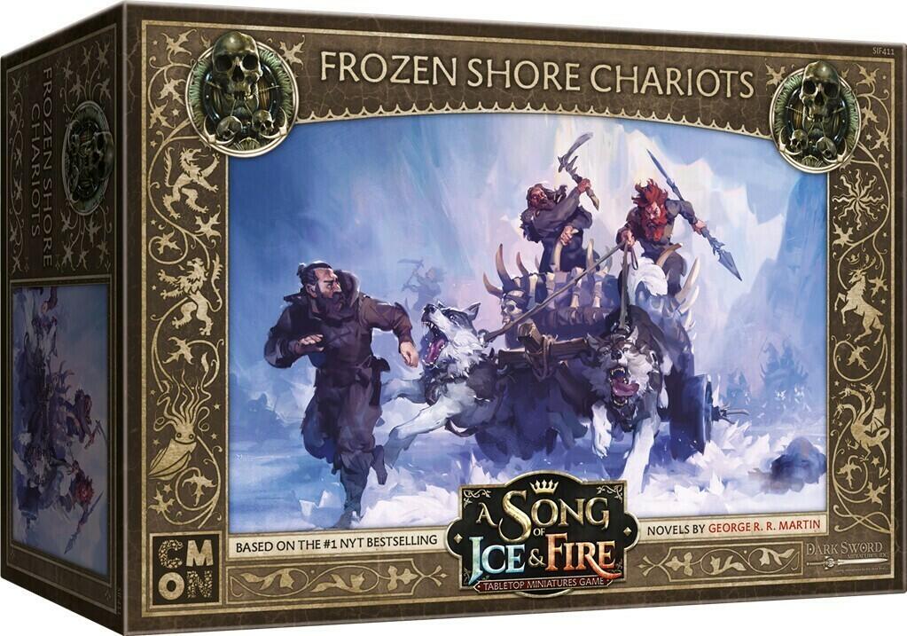 Le Trône de Fer: Le Jeu de Figurines - Chars de la Grève Gelée Cover 3d