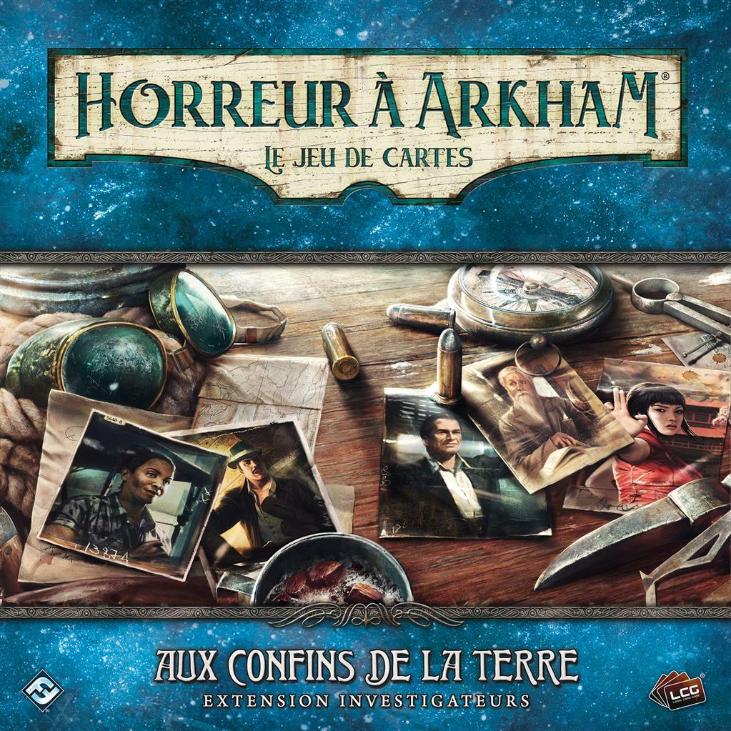 Horreur à Arkham: Le Jeu de Cartes - Aux Confins de la Terre Cover