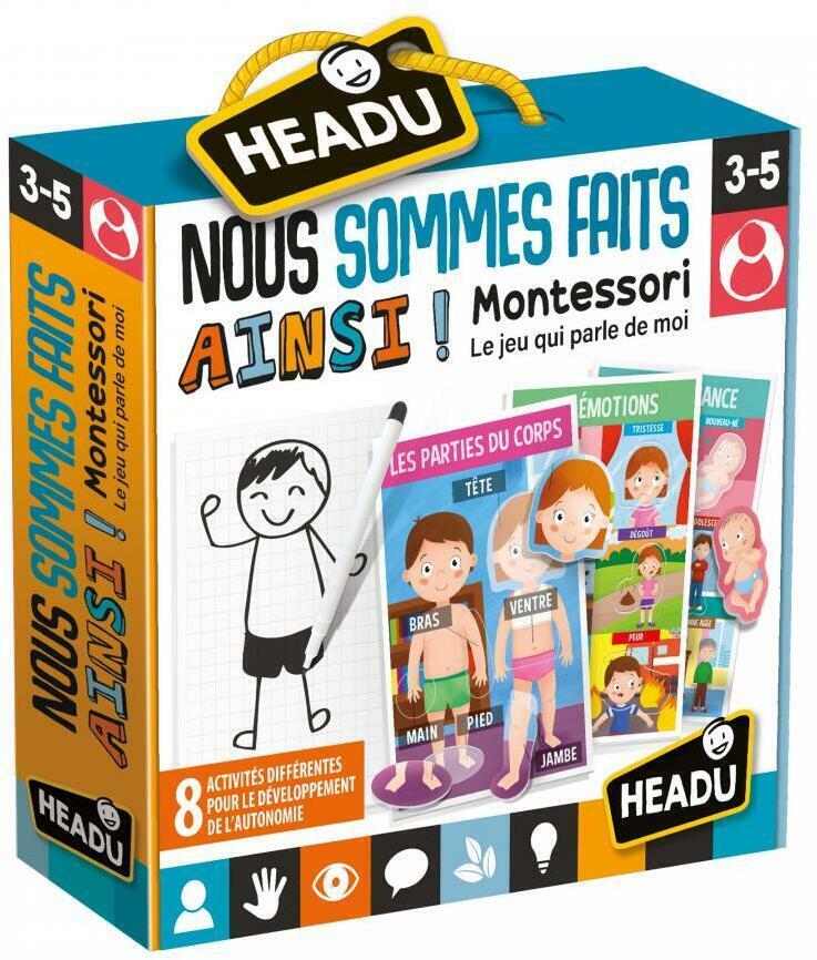 Nous Sommes Ainsi Faits ! Montessori Cover 3d