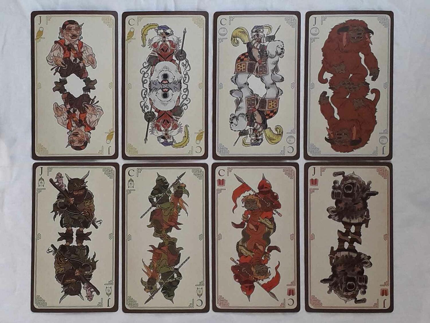 Jim Henson's Labyrinth: Le Jeu de Cartes Cartes