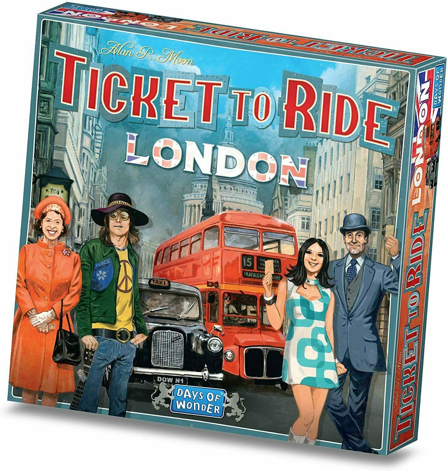 Ticket to Ride: London Cover 3d