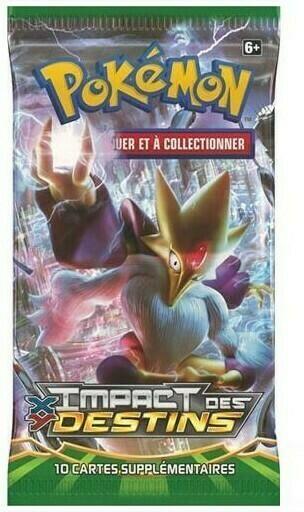 Pokémon XY: Impact des Destins - Booster Cover