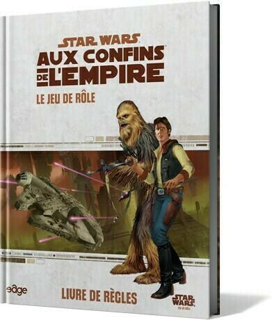 Star Wars: Aux Confins de l'Empire - Le Jeu de Rôle - Livre de Règles Cover 3d
