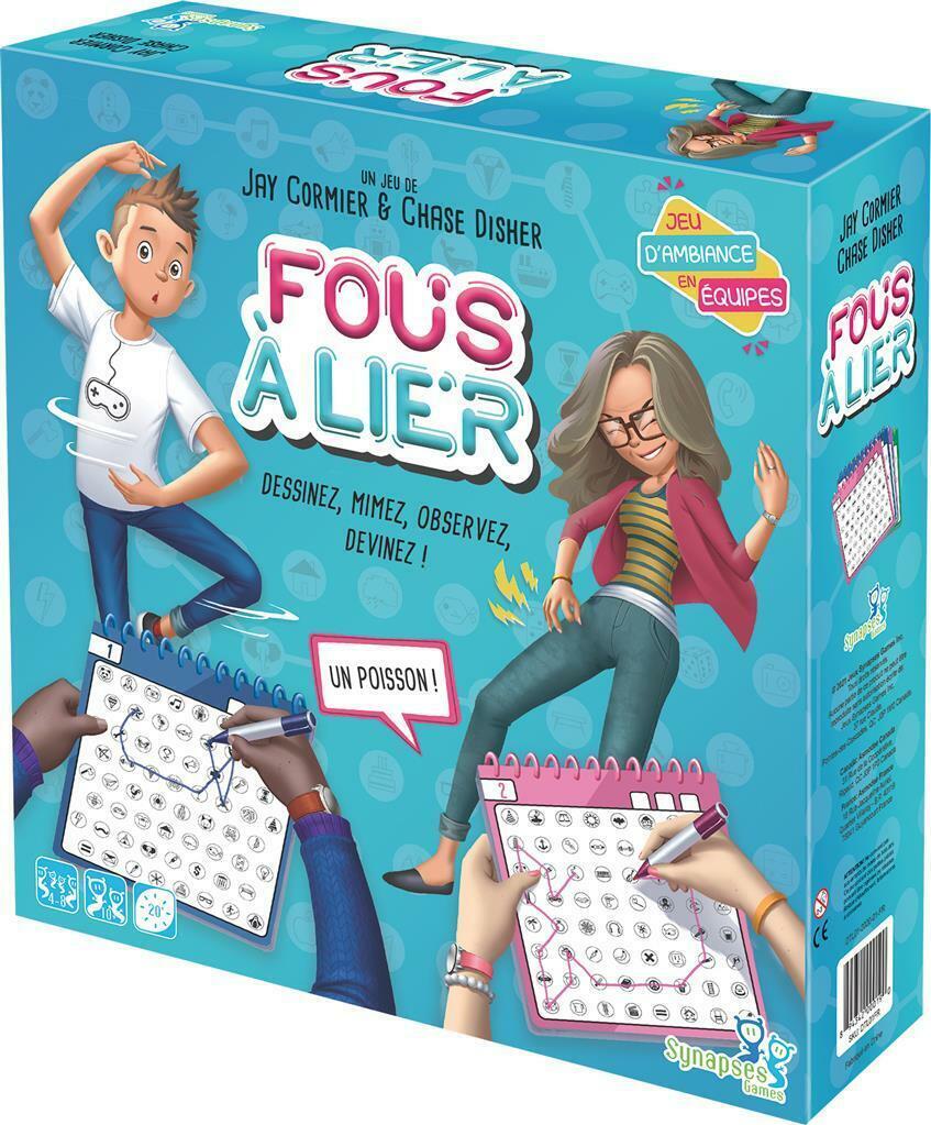 Fous à Lier Cover 3d