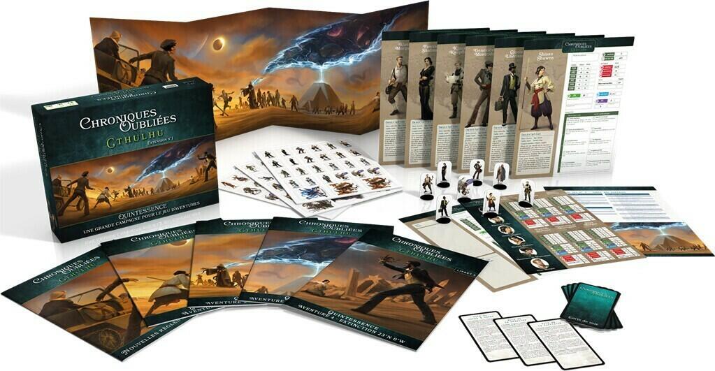 Chroniques Oubliées: Cthulhu - Initiation au Jeu d'Aventures - Quintessence Eclate