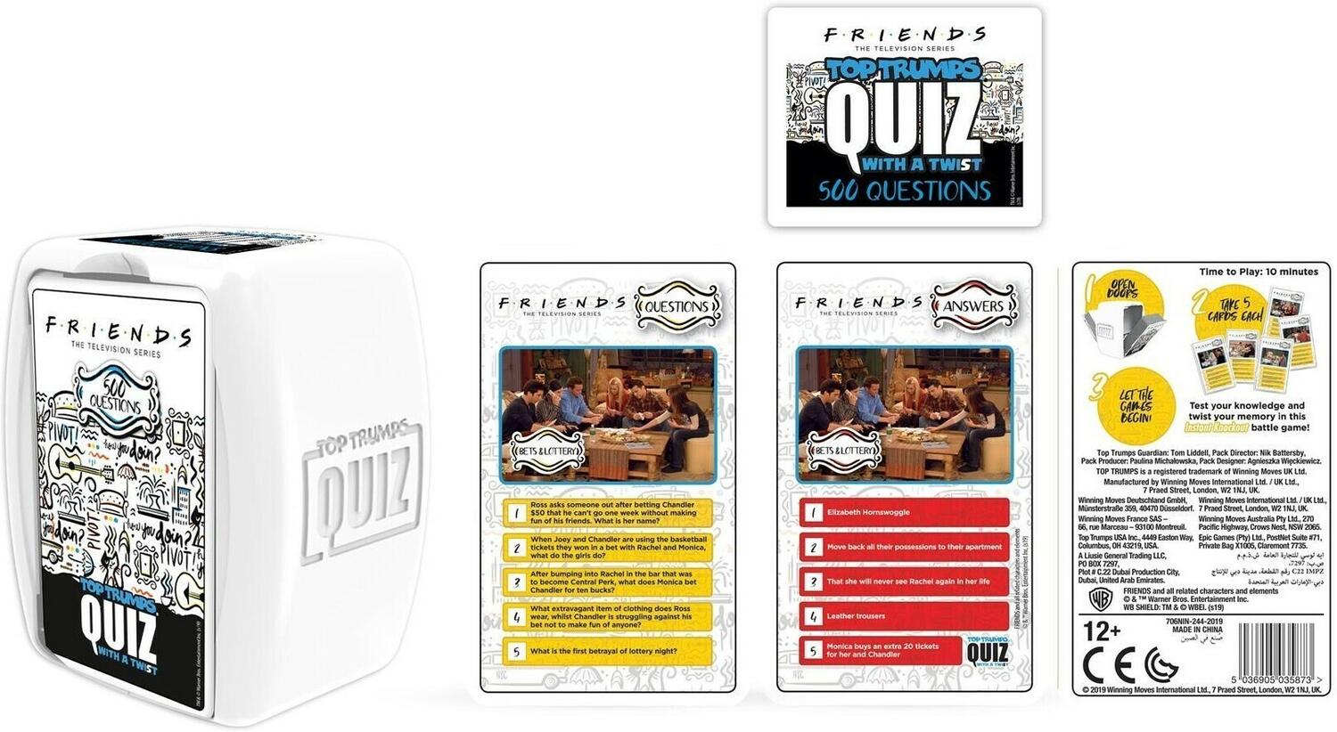 Top Trumps: Quiz - Friends Eclate