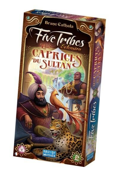 Five Tribes: Les Caprices du Sultan Cover 3d