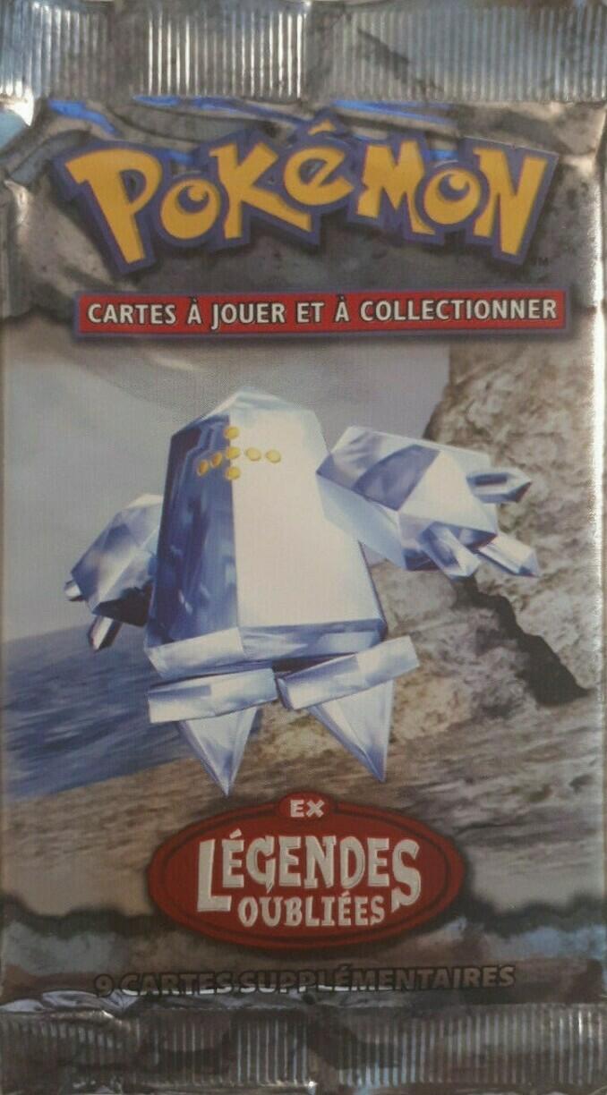 Pokémon: EX - Légendes Oubliées - Booster Cover