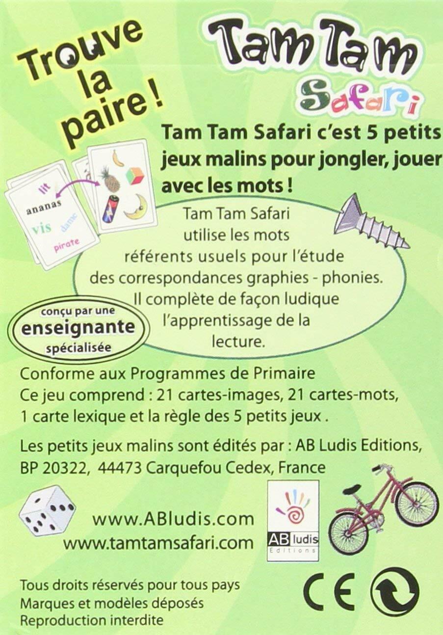 Tam Tam: Safari - CP - Niveau 1 Back