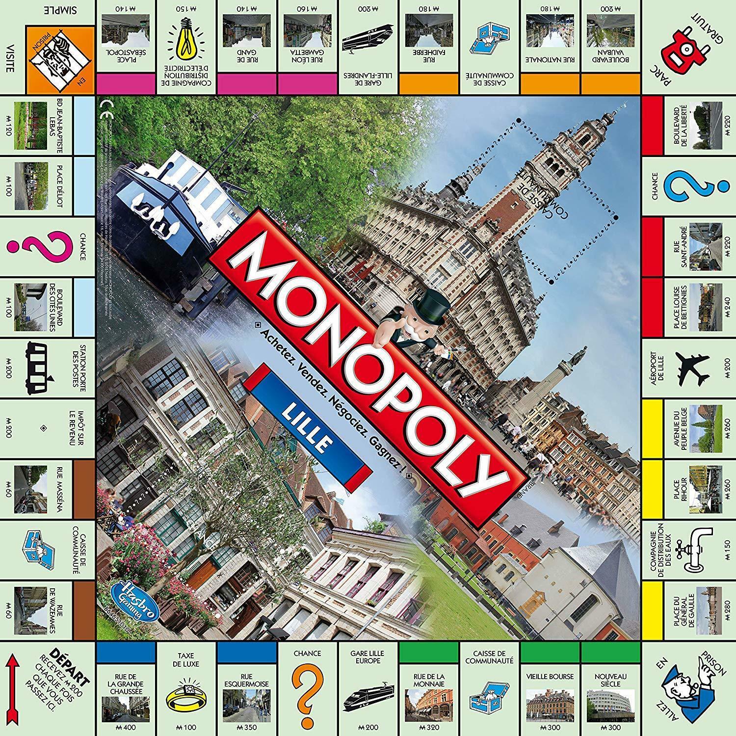 Monopoly: Lille Plateau