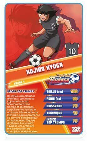 Top Trumps: Captain Tsubasa Carte