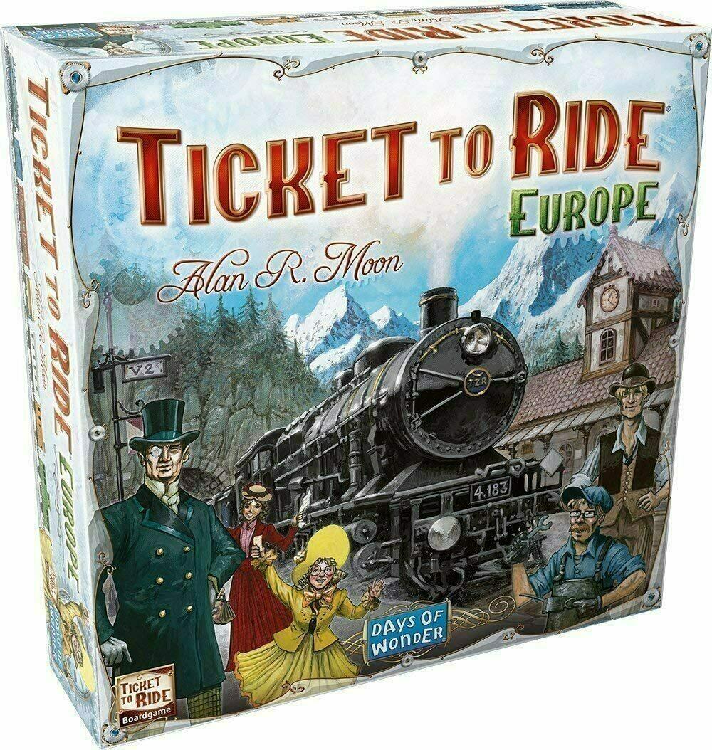 Ticket to Ride: Europe Cover 3d