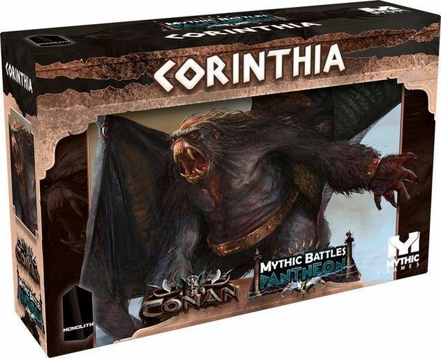 Conan / Mythic Battles: Pantheon - Corinthia Cover 3d