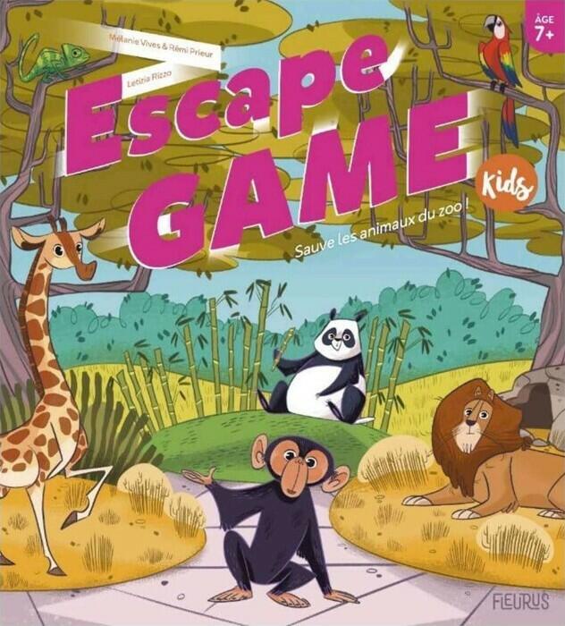 Escape Game: Kids - Sauve les Animaux du Zoo ! Cover