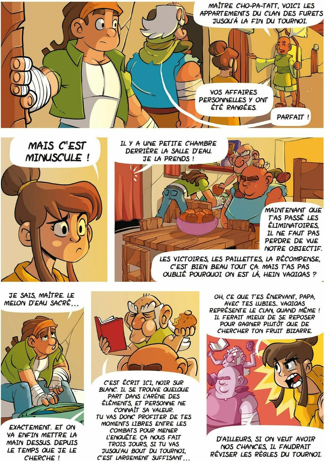 Le Grand Tournoi: La BD Dont Vous Êtes le Héros Page