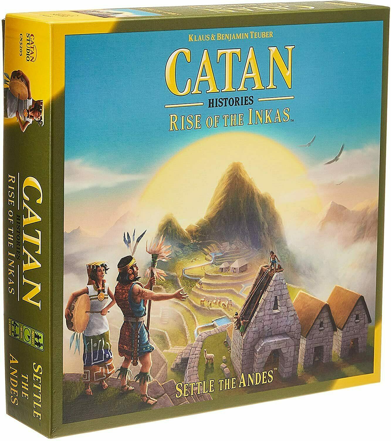 Catan: Histories - Rise of the Inkas Cover 3d