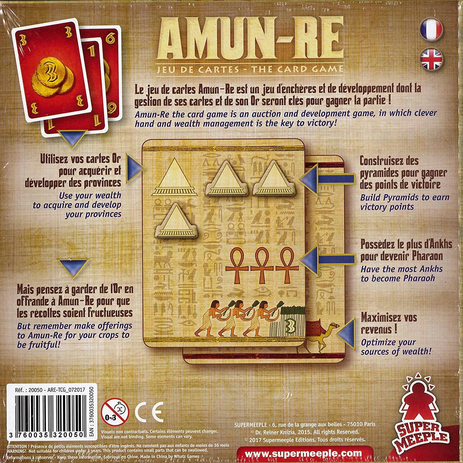 Amun-re: Le Jeu de Cartes Back