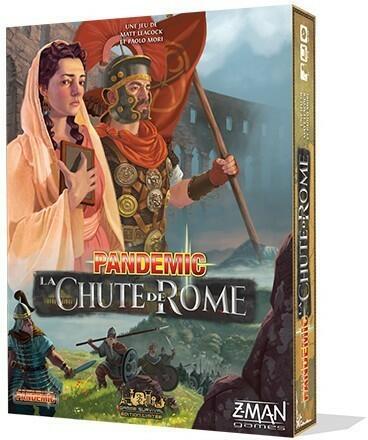 Pandemic: La Chute de Rome ! Cover 3d