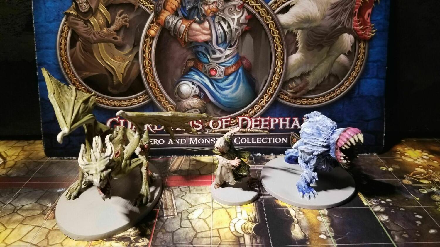 Descent: Voyages Dans les Ténèbres (Seconde Édition) - Gardiens de Castel-Fosse Figurines