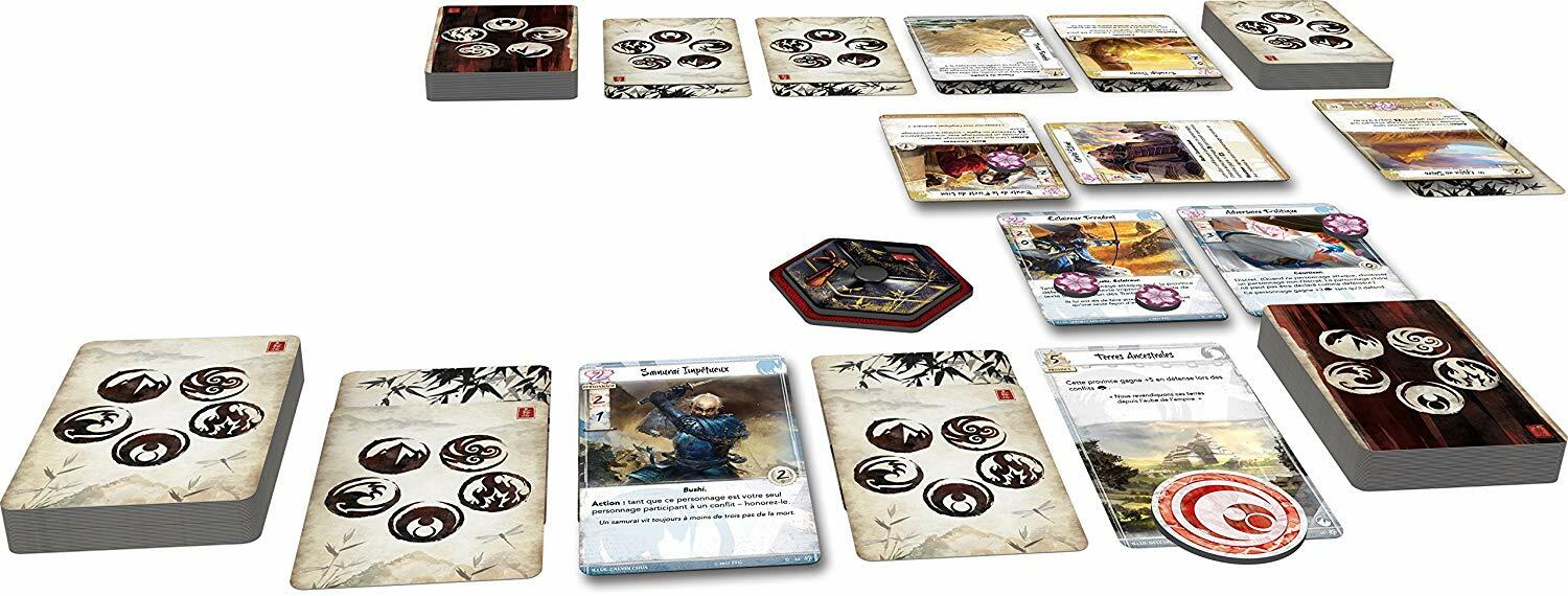 La Légende des Cinq Anneaux: Le Jeu de Cartes Eclate