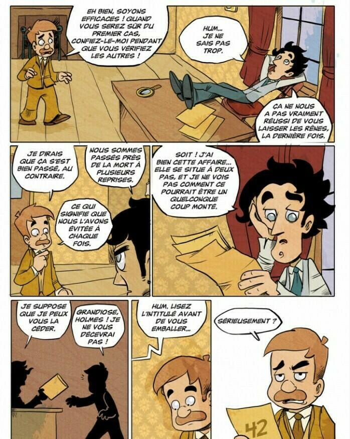 Sherlock Holmes: Livre 2 - Quatre Enquêtes - La BD Dont Vous Êtes le Héros Page