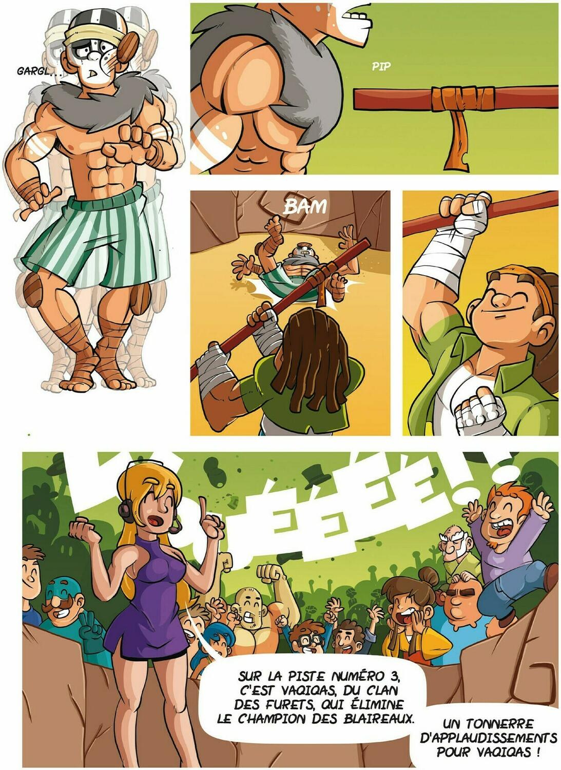 Le Grand Tournoi: La BD Dont Vous Êtes le Héros Page