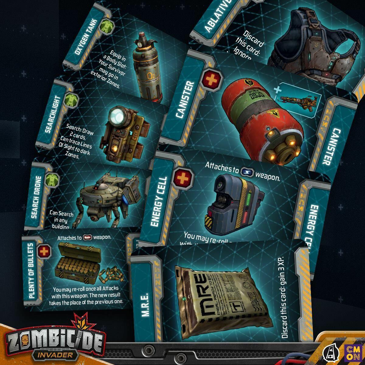 Zombicide: Invader Cartes