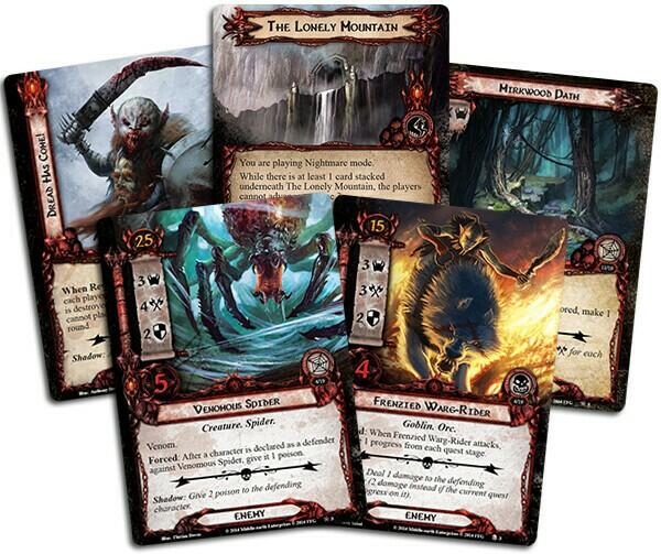 Le Seigneur des Anneaux: Le Jeu de Cartes - Le Hobbit - Au Seuil de la Porte Cartes