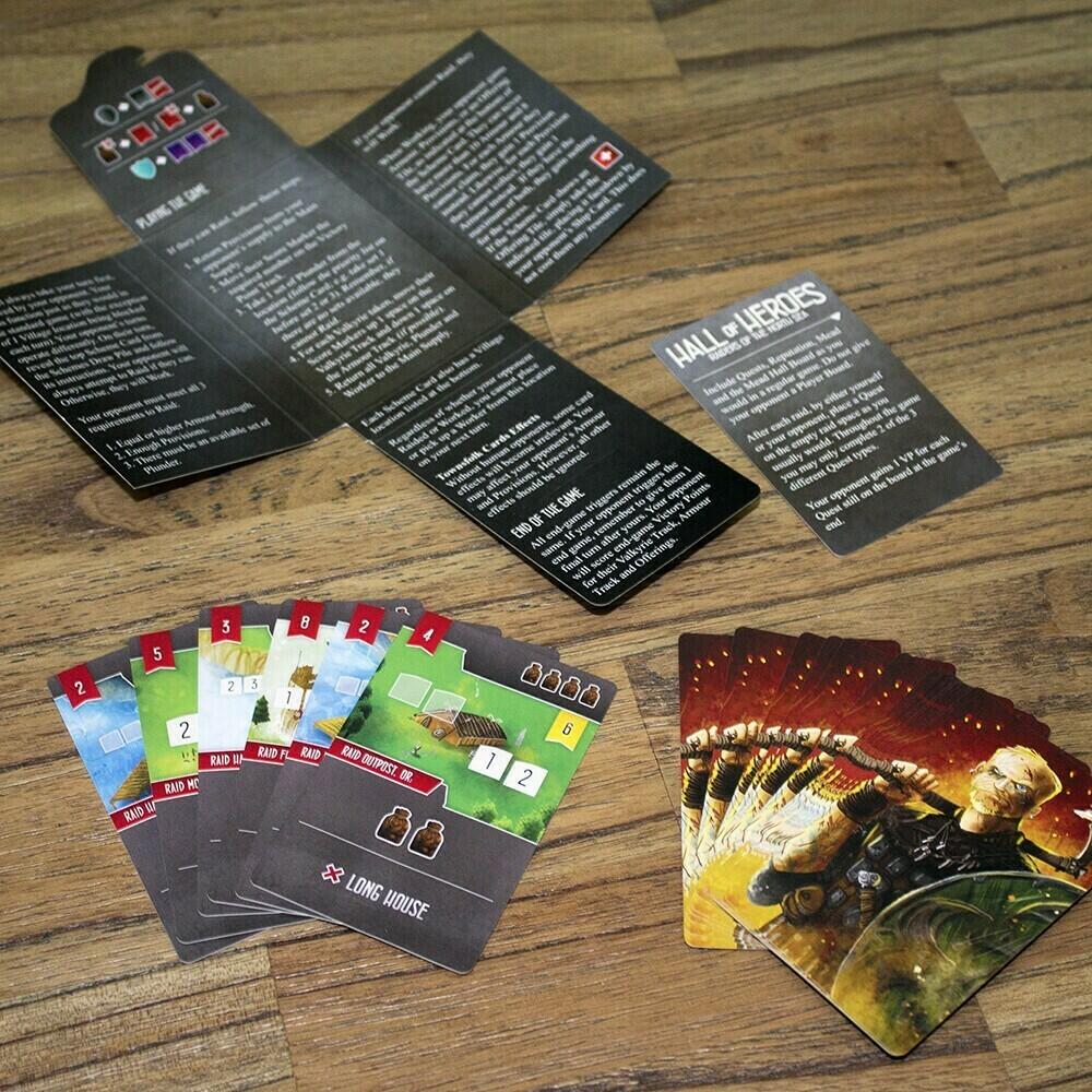 Pillards de la Mer du Nord: Version Solo Cartes