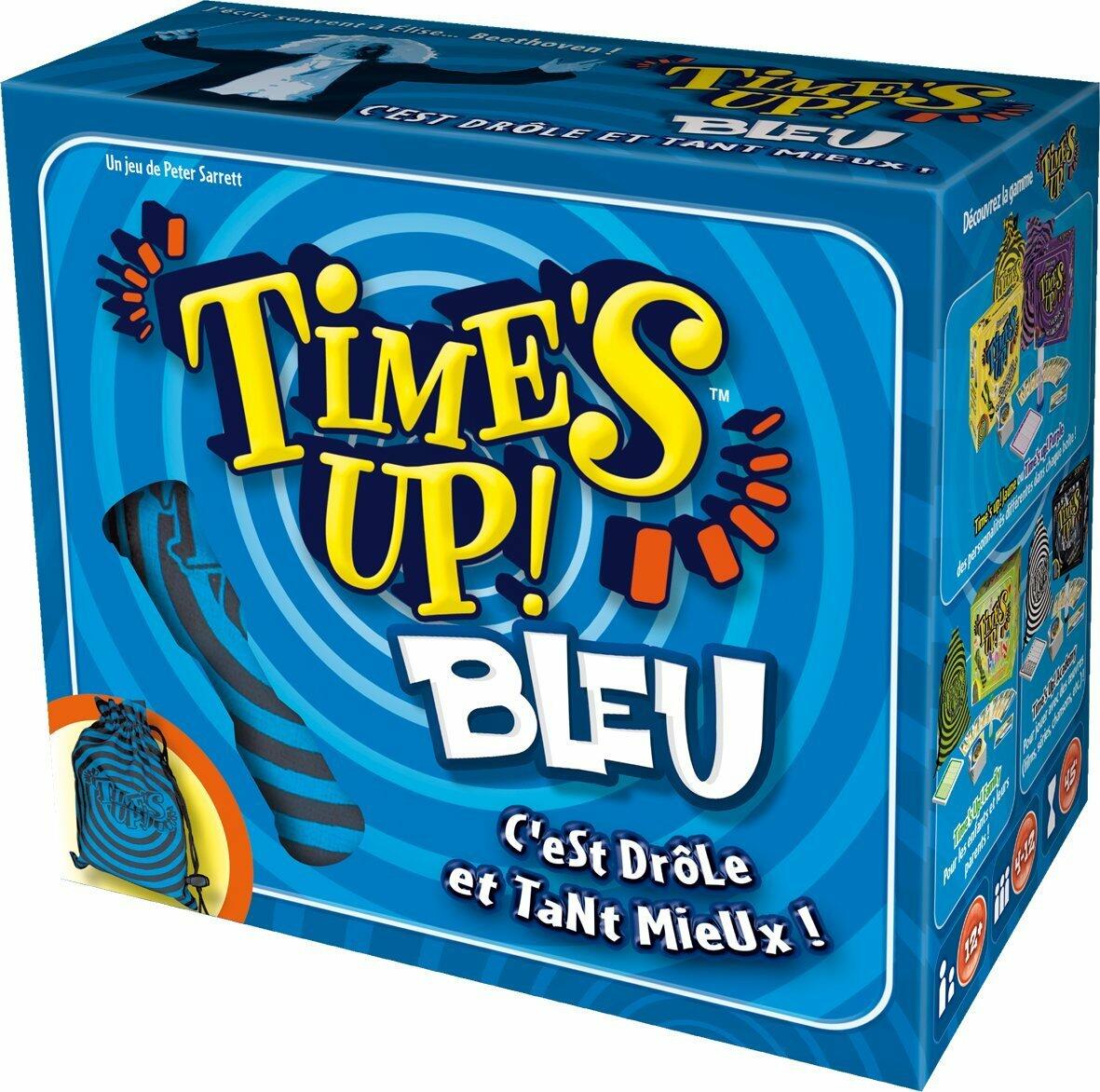 Time's Up ! Blue Cover 3d
