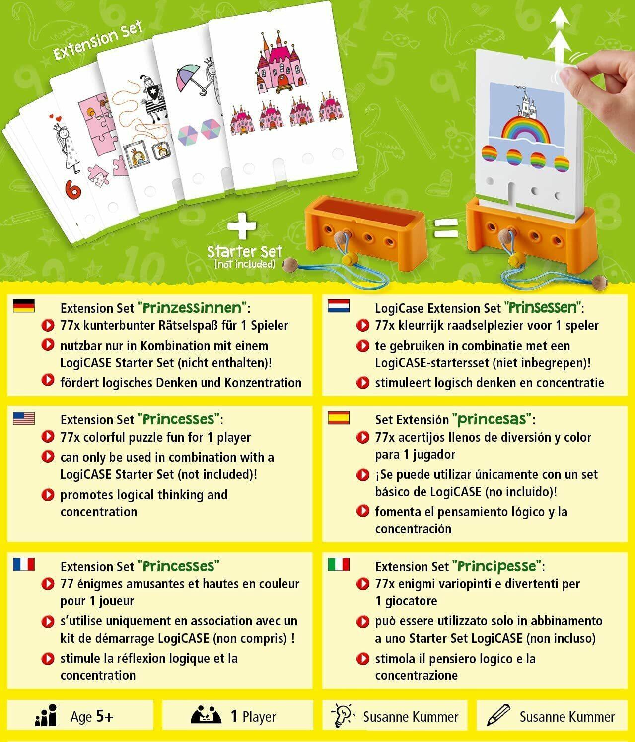 LogiCASE: Extension Set 5+ - Princesses Back