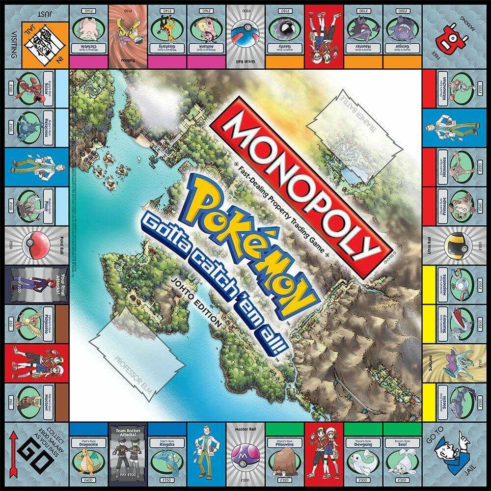 Monopoly: Pokémon - Johto Edition Plateau