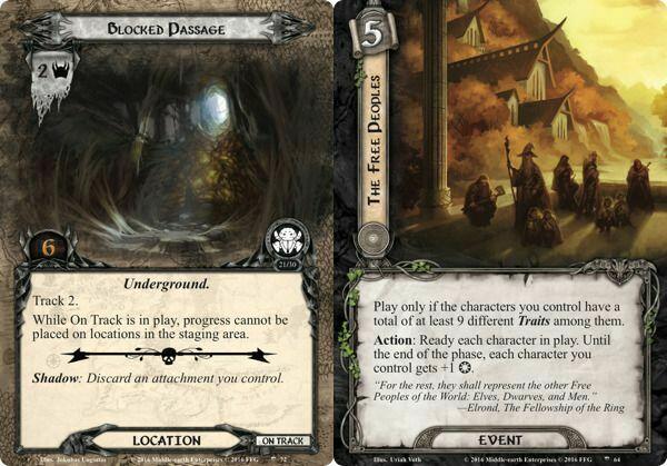 Le Seigneur des Anneaux: Le Jeu de Cartes - Sous les Sables Cartes