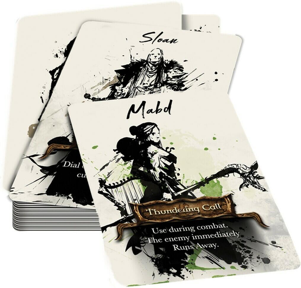 Tainted Grail: La Chute d'Avalon - Échos du Passé Cartes